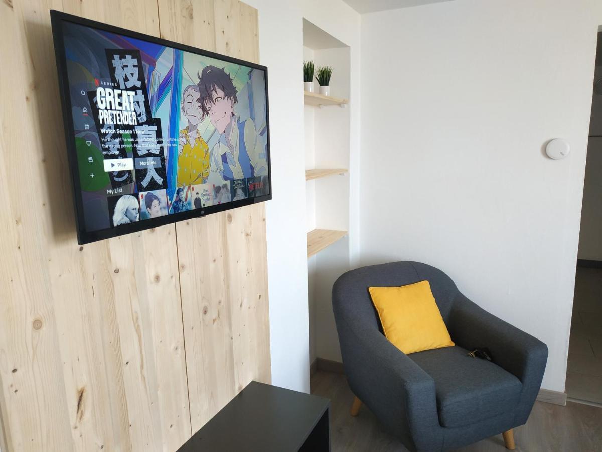 Sea View & Beach Studio Apartment - Blue Horizon Dunkirk Exterior foto